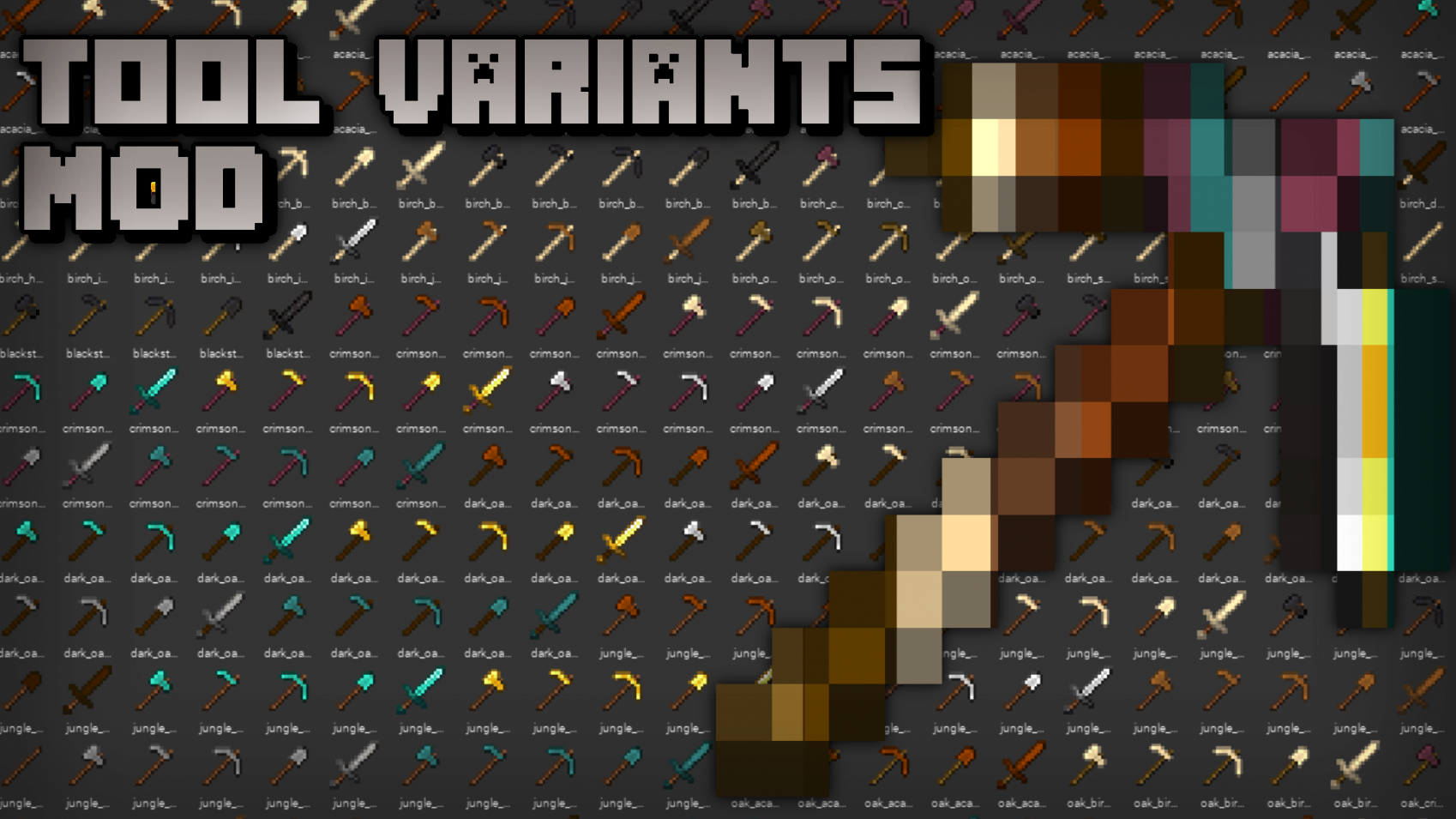 Tool Variants Mod MCreator